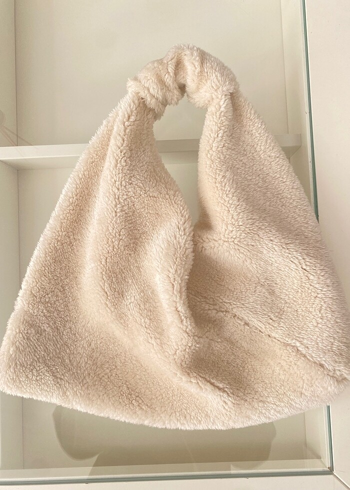 Origami Peluş teddy çanta - Görsel 2