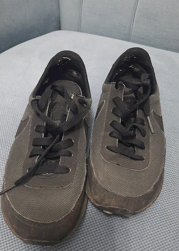 Kahverengi Stiletto Topuklu Kadın Spor Ayakkabı - Görsel 4