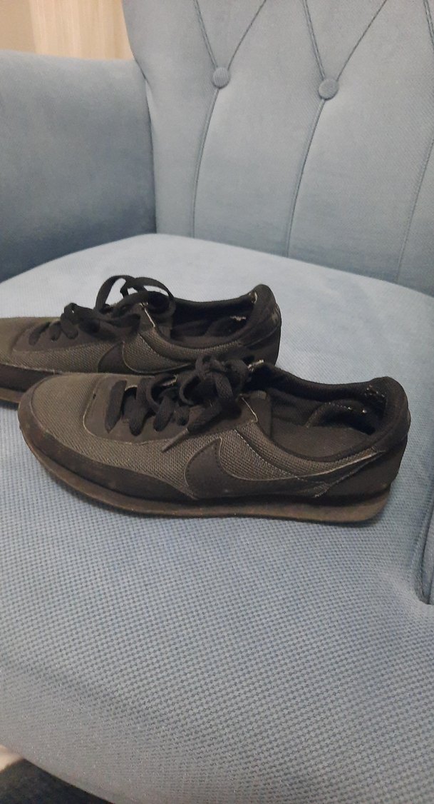 Kahverengi Stiletto Topuklu Kadın Spor Ayakkabı - Görsel 3