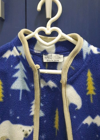 Renkli Baskılı Erkek Çocuk Fermuarlı Ceket - Görsel 2