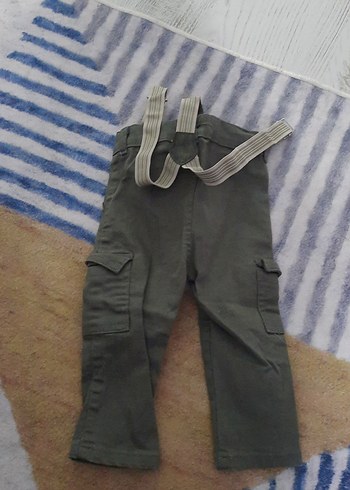 Gri Kamuflaj Desenli Erkek Çocuk Pantolonu - Görsel 2