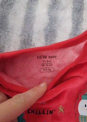 Kız Bebek Kırmızı Örgü Tulum - Görsel 2