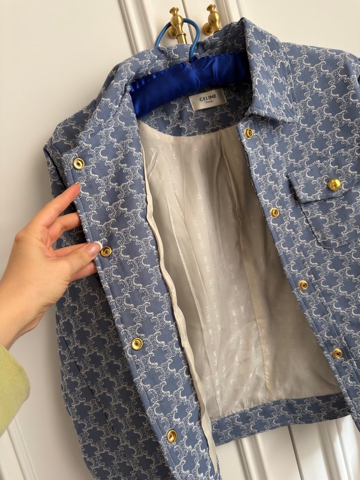 Celine gömlek - Görsel 4