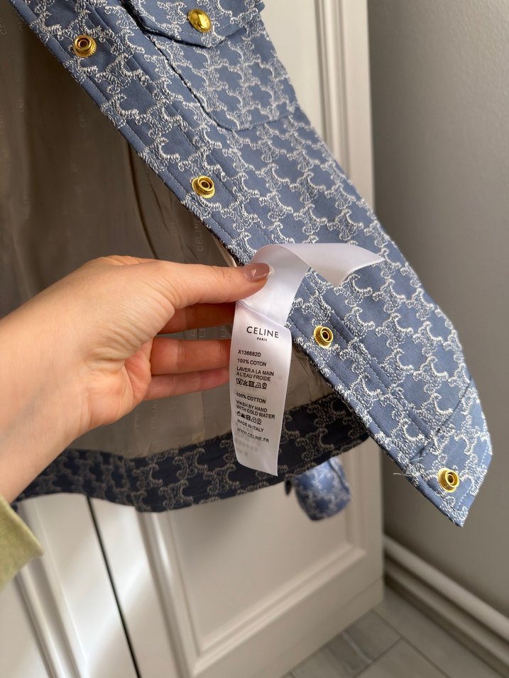 Celine gömlek - Görsel 2