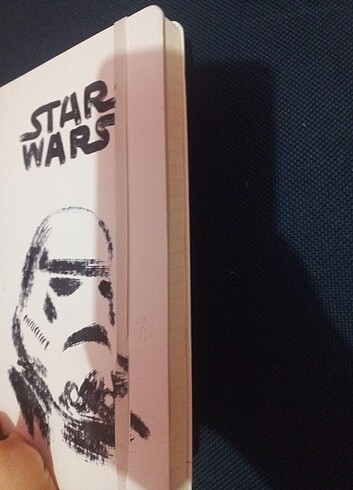  Star wars lisanslı çizgili sert kapak defter