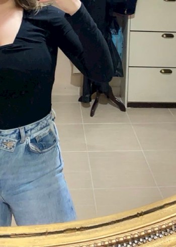 Drapeli Siyah Uzun Kollu Kadın Ceket - Görsel 4