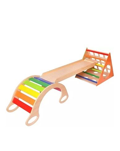 Woody montessori  üçgen pik 3 lü