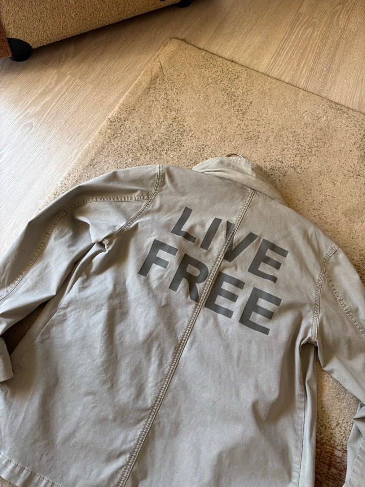 Bej Düğmeli Ceket - Görsel 3