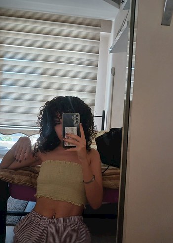 Yağ sarısı trendyol crop - Görsel 3