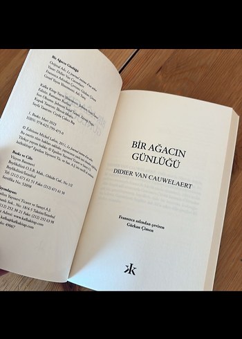 Bir Ağacın Günlüğü - Didier Van Cauwelaert - Görsel 4