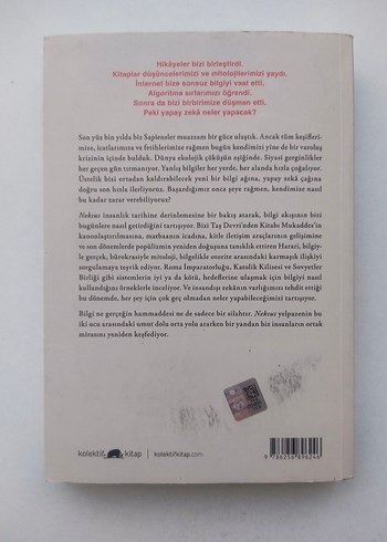 Neksus - Yuval Noah Harari - Görsel 2