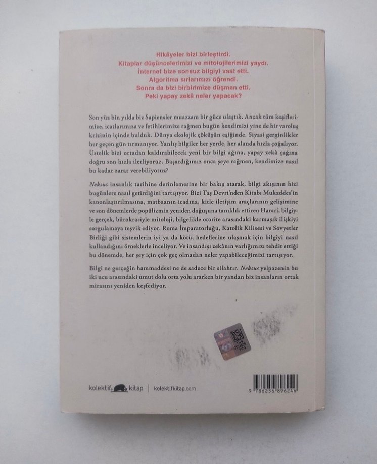 Neksus - Yuval Noah Harari - Görsel 2