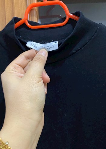 Paul MarkaKadın Siyah Boğazlı Uzun Kollu Tişört - Görsel 2