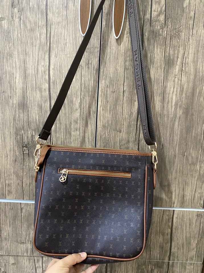 Orjinal Tergan Çapraz &Kol Çantası - Görsel 2