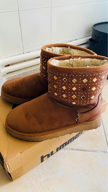 37 Beden camel Renk Çizme ugg