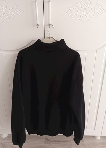 Nike Siyah Yarım Fermuarlı Kadın Sweatshirt - Görsel 5