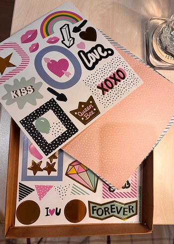 Beden Flying tiger scrapbook kit