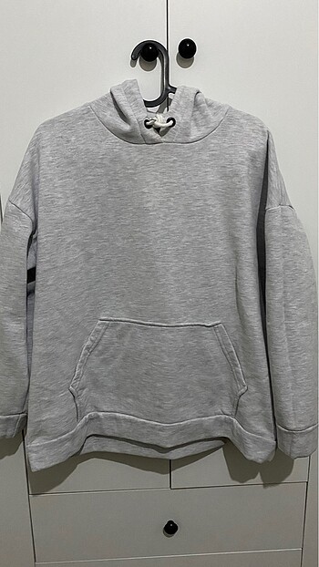 Diğer Gri Kapşonlu sweatshirt