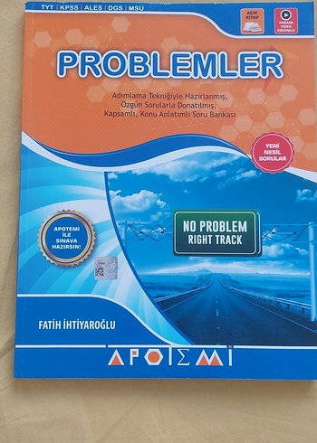 Problemler Soru Bankası - Fatih İhtiyaroğlu