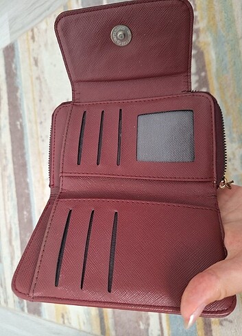  Beden bordo Renk Cuzdan 