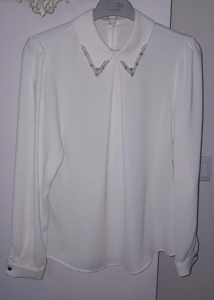 beyaz gömlek - Görsel 5