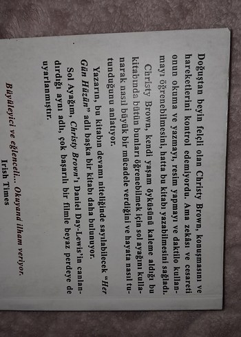 Sol Ayağım - Christy Brown - Görsel 3