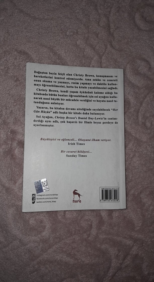 Sol Ayağım - Christy Brown - Görsel 2