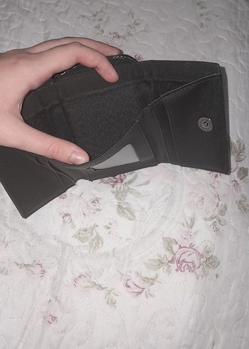 David Polo Siyah Fermuarlı Kadın Cüzdanı - Görsel 5