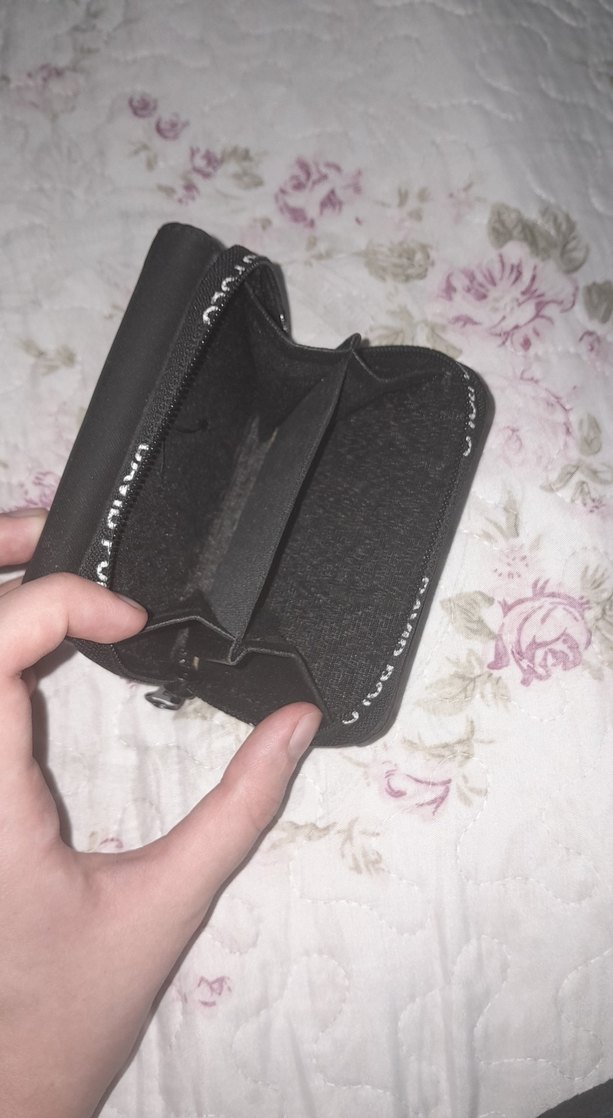 David Polo Siyah Fermuarlı Kadın Cüzdanı - Görsel 2