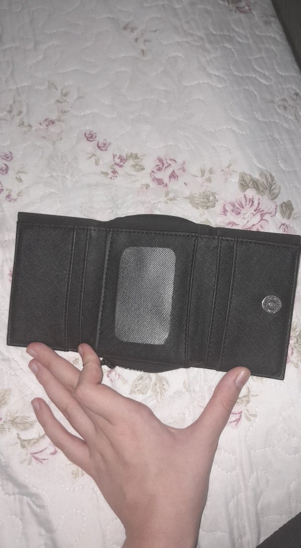 David Polo Siyah Fermuarlı Kadın Cüzdanı - Görsel 4