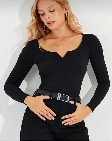 Cool & Sexy / Siyah Kadın Bluz