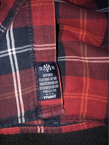 Mavi Jeans Mavi Erkek Gömlek Slim Fit XL uyumludur