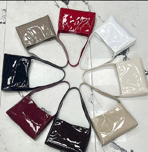 Pinterest Bordo Rugan Çanta (Cherry Red)