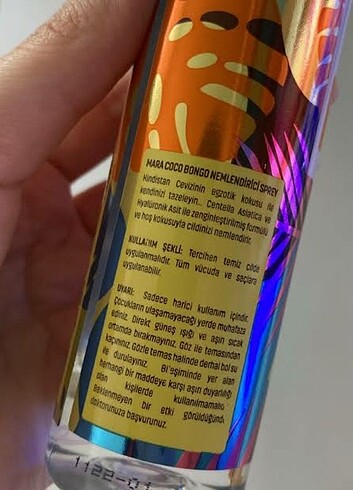 Beden MARA COCO BONGO BODY MIST