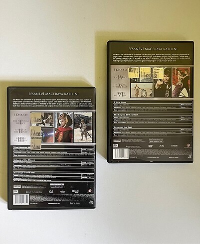 Star Wars DVD I-II-III-IV-V-VI SET - Görsel 2