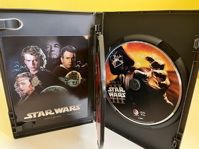 Star Wars DVD I-II-III-IV-V-VI SET - Görsel 4