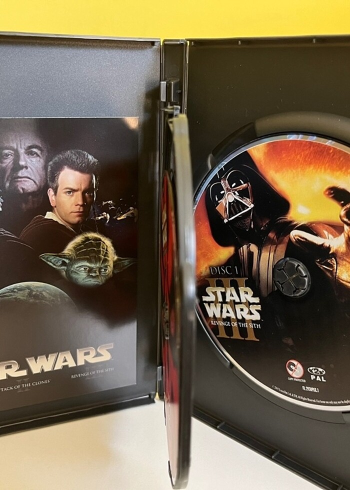 Star Wars DVD I-II-III-IV-V-VI SET - Görsel 4