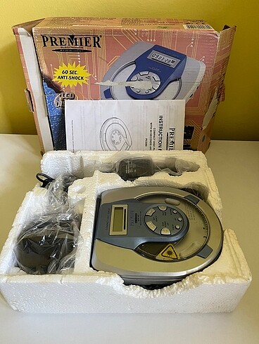 Premier Kutusunda Discman CDPlayer PCD80 - Görsel 2
