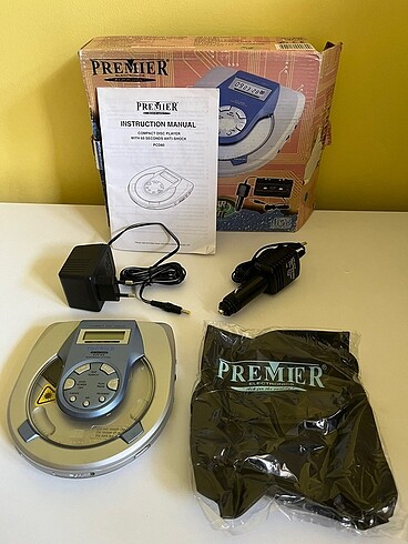 Premier Kutusunda Discman CDPlayer PCD80 - Görsel 3