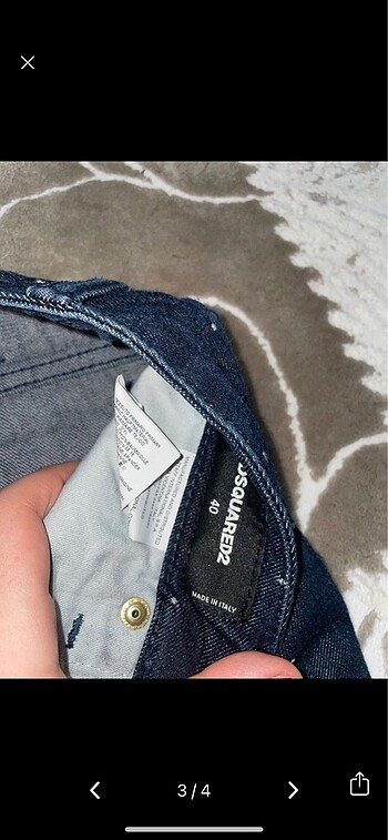 xs Beden DSQUARED2 Kot Pantolon