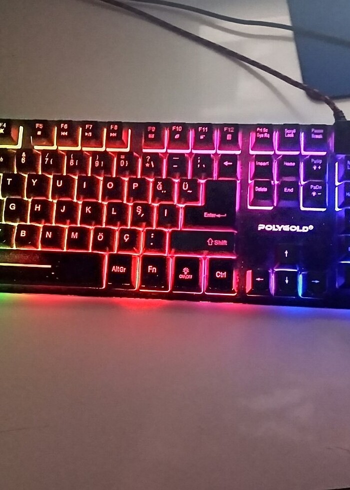 Polygold oyuncu klavyesi - Görsel 2