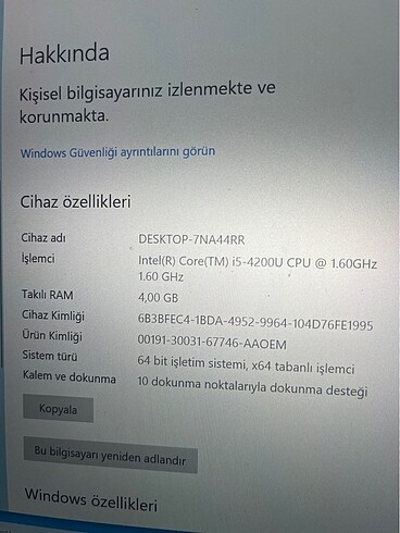 Sony Sony dokunmatik bilgisayar