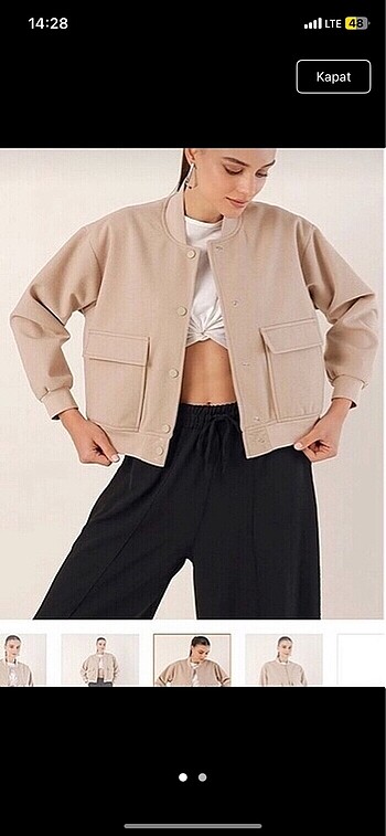 Bomber ceket