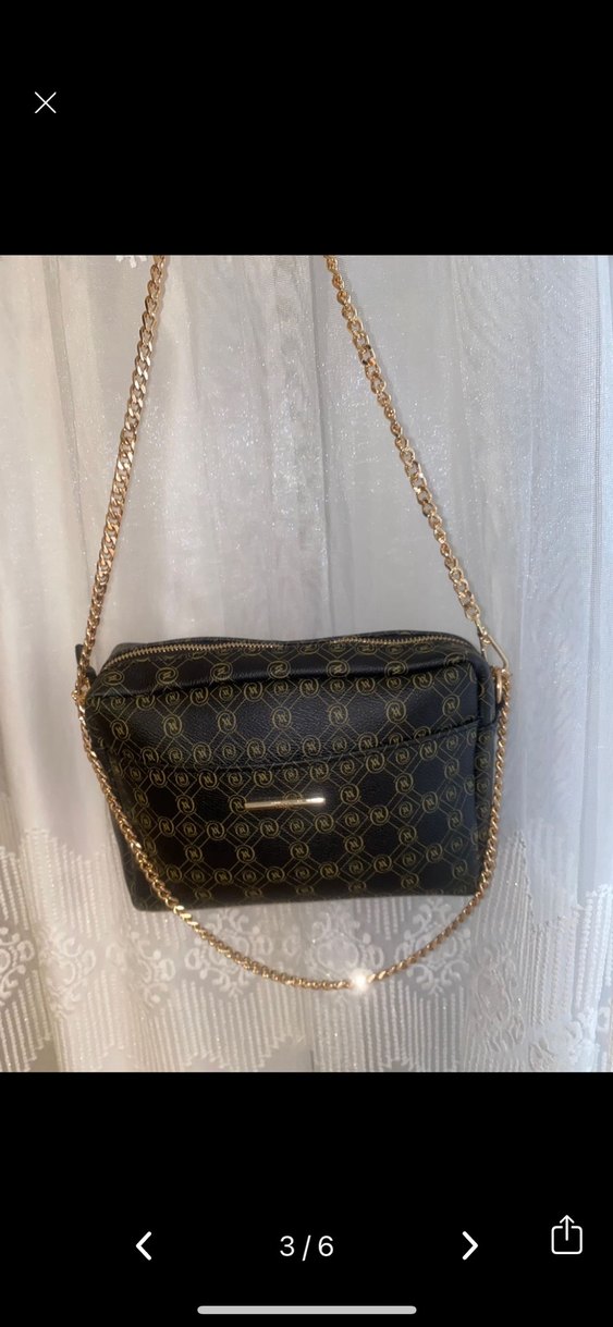 Altın Zincir Detaylı  Vakko Kadın Çanta - Görsel 4