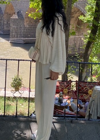 Beyaz Pilili Kadın Takım - Görsel 3