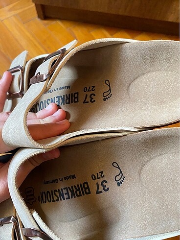37 Beden Birkenstock Muadil Terlik