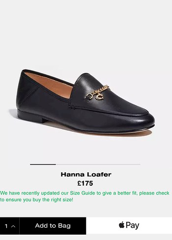 Coach Hanna Loafer Babet Ayakkabı