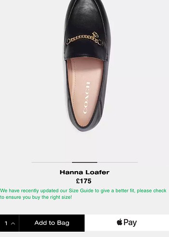Coach Coach Hanna Loafer Babet Ayakkabı