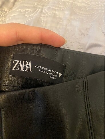 34 Beden Zara deri pantolon