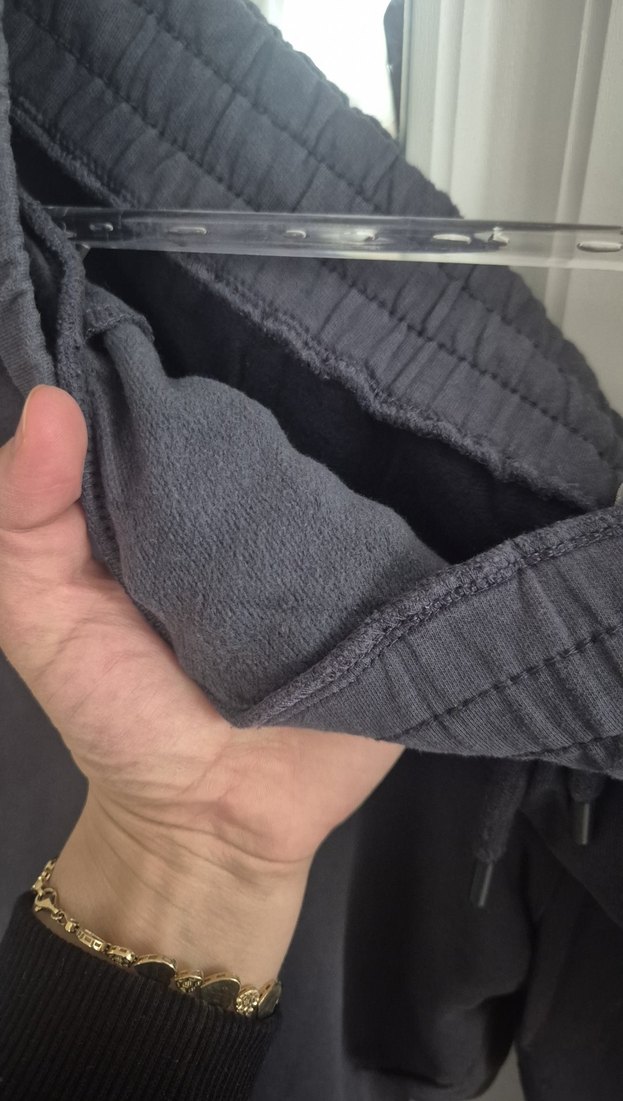 Gri Erkek Rahat Kesim Eşofman Altı - Görsel 2